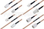 M17/128-RG400 Cable Assembly Hi-Rel MIL-SPEC RF Series