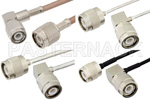 TNC Male Right Angle to TNC Male Cable Assemblies