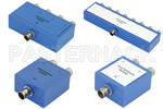 75 OHM BNC Female Connector Power Dividers