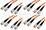 FC Duplex Multimode Fiber Optic Cables