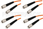 FC Simplex Multimode Fiber Optic Cables