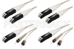 VF45 Duplex Multimode Fiber Optic Cables