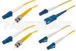 LC Simplex Single Mode Fiber Optic Cables UPC