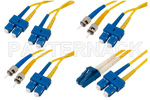 SC Duplex Single Mode Fiber Optic Cables UPC