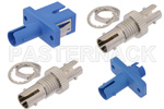 ST Simplex Fiber Optic Adapters