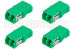 LC APC Duplex Fiber Optic Adapters