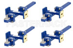 Waveguide Crossguide Coupler with Termination and Coax Adapter Assemblies WR-34