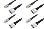 Type N Male to Mini UHF Female Cable Assemblies