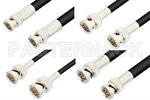 BNC Male 75 Ohm to BNC Male 75 Ohm Cable Assemblies