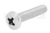 4-40 Zinc Plated Screw 0.5 Inch Long Phillips in 100 Each Packages