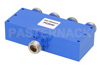 50 Ohm 2 Way N Power Divider From 2 GHz To 4 GHz Rated at 10 Watts