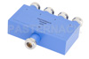 50 Ohm 4 Way N Power Divider From 2 MHz To 500 MHz Rated at 10 Watts