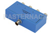 75 Ohm 4 Way BNC Power Divider From 2 MHz To 500 MHz Rated at 1 Watts