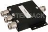 50 Ohm 3 Way N Power Divider From 0.8 GHz To 2.5 GHz Rated at 50 Watts