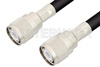 HN Male to HN Male Cable Using RG213 Coax RoHS Compliant