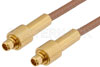 Easygrip MMCX Plug to Easygrip MMCX Plug Cable 4 Inch Length Using RG178 Coax