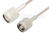 TNC Male to Reverse Polarity TNC Male Cable 12 Inch Length Using RG316 Coax