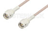 Reverse Thread SMA Male to Reverse Thread SMA Male Cable 12 Inch Length Using RG316 Coax RoHS Compliant