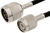 N Male to TNC Male Cable 24 Inch Length Using PE-C200 Coax