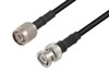 TNC Male to BNC Male Cable 48 Inch Length Using PE-C200 Coax