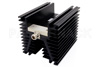 50 Ohm 100 Watts Aluminum Heatsink N Female RF Load Up To 2 GHz