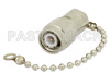 75 Ohm 0.5 Watts Brass TNC Male RF Load With Chain Up To 1 GHz