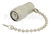 93 Ohm 0.5 Watts Brass TNC Male RF Load With Chain Up To 1 GHz