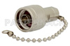 75 Ohm 0.5 Watts Brass N Male RF Load With Chain Up To 1 GHz