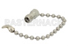 50 Ohm 0.5 Watts Precision Stainless Steel SMA Female RF Load With Chain Up To 12.4 GHz