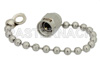 50 Ohm 1 Watts Precision Stainless Steel SMA Male RF Load With Chain Up To 26.5 GHz