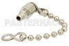 50 Ohm SMC Jack Non Shorting Cap With 2.5 Inch Chain
