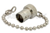 50 Ohm BNC Female Shorting Cap With 4 Inch Chain