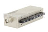 45.5dB Step Attenuator, BNC Female To BNC Female Brass Nickel Body With 0.5dB Step Rated To 1 Watt Up To 750 MHz
