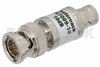 10dB Fixed Attenuator, 75 BNC Female To 75 BNC Male Brass Nickel Body Rated To 1 Watt Up To 1000 MHz