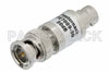30dB Fixed Attenuator, 75 BNC Female To 75 BNC Male Brass Nickel Body Rated To 1 Watt Up To 1000 MHz