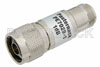 1dB Fixed Attenuator, 75 N Female To 75 N Male Brass Nickel Body Rated To 1 Watt Up To 1000 MHz