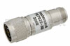 30dB Fixed Attenuator, 75 N Female To 75 N Male Brass Nickel Body Rated To 1 Watt Up To 1000 MHz