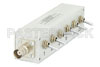 42dB Step Attenuator, BNC Female To BNC Female Aluminum Body With 0.5dB Step Rated To 1 Watt Up To 1000 MHz