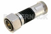 1dB Fixed Attenuator, 7/16 DIN Male To 7/16 DIN Female Rated To 10 Watts Up To 7500 MHz