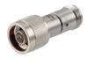 20dB Fixed Attenuator, 75 N Male To 75 N Female Brass Nickel Body Rated To 2 Watts Up To 4000 MHz