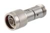6dB Fixed Attenuator, 75 N Male To 75 N Female Brass Nickel Body Rated To 2 Watts Up To 4000 MHz
