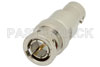 10dB Fixed Attenuator, 75 BNC Male To 75 BNC Female Brass Nickel Body Rated To 2 Watts Up To 4000 MHz