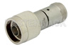 50 Ohm N Inner High Voltage DC Block Operating From 0.1 To 18 Ghz