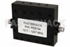 4 Section Band Pass Filter Operating From 1217 MHz To 1237 MHz With 100 MHz Band Pass