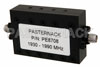 4 Section Band Pass Filter Operating From 1930 MHz To 1990 MHz With 250 MHz Band Pass