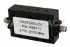 4 Section Band Pass Filter Operating From 2110 MHz To 2170 MHz With 250 MHz Band Pass
