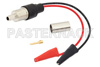 Breakout Assembly Crimp On For RG58 To Miniature Alligator Clips