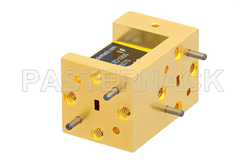 Waveguide Down Converter Mixer WR-10 From 75 GHz to 110 GHz, IF From DC to 18 GHz And LO Power of +13 dBm, UG-387/U-Mod Flange, W Band