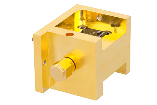 Waveguide Down Converter Mixer WR-19 From 40 GHz to 60 GHz, IF From DC to 18 GHz And LO Power of +13 dBm, UG-383/U Flange, U Band