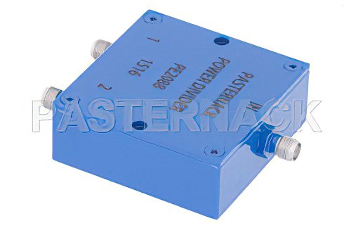 2 Way SMA Wilkinson Power Divider From 690 MHz to 2.7 GHz Rated at 10 Watts